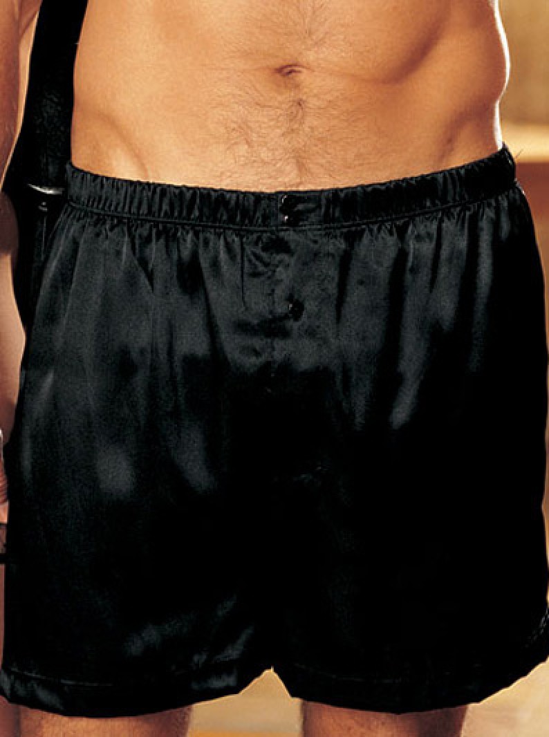 SILK BOXER SHORTS